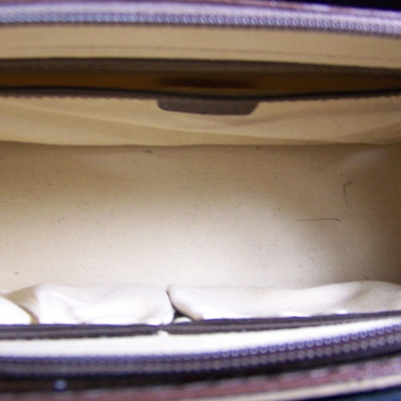 Miche Inner Purse Brown Floral Shell ShoulerStrap - Picture 5 of 8